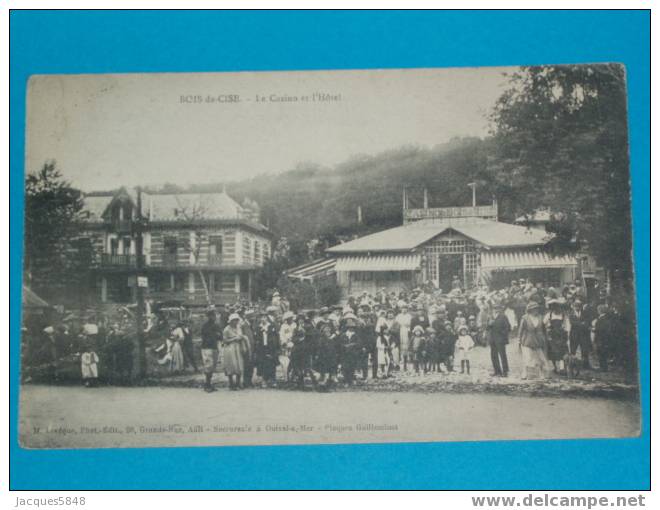 80) Bois De Cise - Le Casino Et L´hotel   -ANNEE  1922 - EDIT  Levéque-tres Belle Carte - Bois-de-Cise