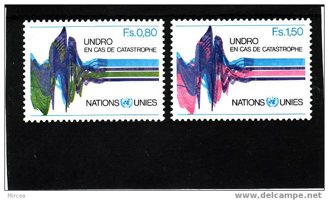 Nations Unies Yv.no.81/2 Neufs** - Sonstige & Ohne Zuordnung