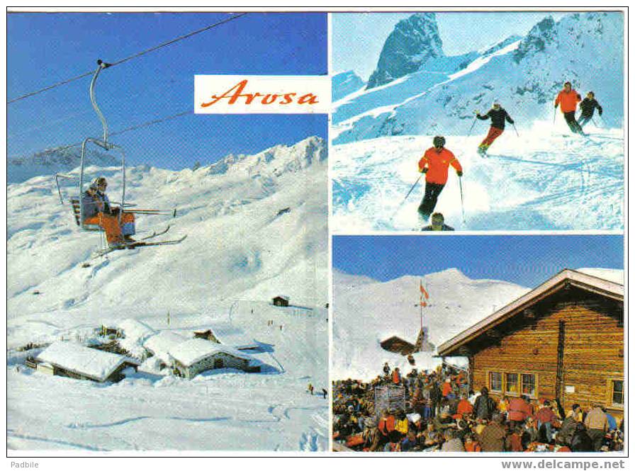 Carte Postale  HELVETIA  SUISSE  AROSA 1800m - Arosa