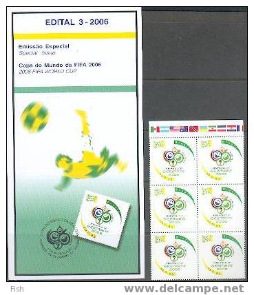 Brazil & Germany Cup 2006 ** - Used Stamps