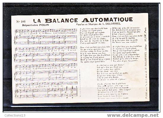 THEMES - Folklore - Musique "la Balance Automatique" - Musique