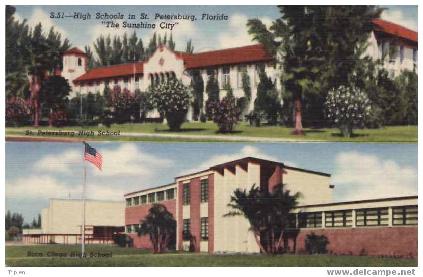 High Schools  - St. Petersburg, Fla. \"The Sunshine City\" - St Petersburg