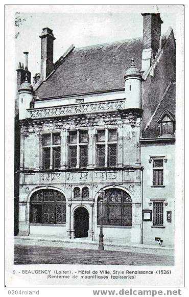 Beaugency -Hôtel De Ville, Style Reaissance(1526) - Beaugency