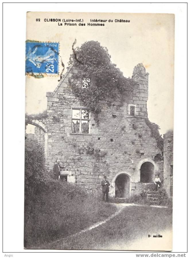 CPA---44-----CLISSON-------CHATEAU----PRISON DES HOMMES - Clisson