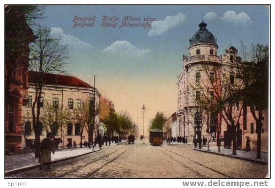 BEOGRAD - BELGRAD - Kralja Milana Ulica - Serbie