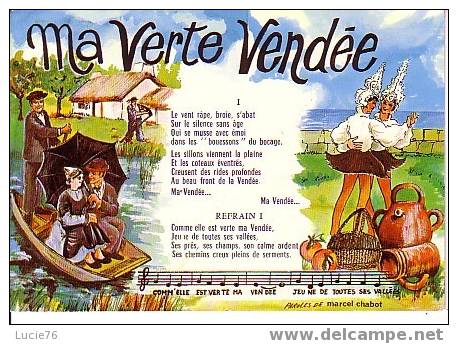 MA VERTE VENDEE -   Chanson  - N° OR 102 - Poitou-Charentes