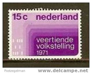 NEDERLAND 1971 MNH Stamp(s) National Census 984 #1927 - Unused Stamps