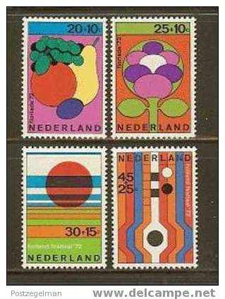 NEDERLAND 1972 MNH Stamp(s) Summer Issue 1003-1006 #1934 - Unused Stamps