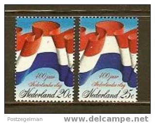 NEDERLAND 1972 MNH Stamp(s) 400 Years Flags 1010-1011 #1937 - Nuevos