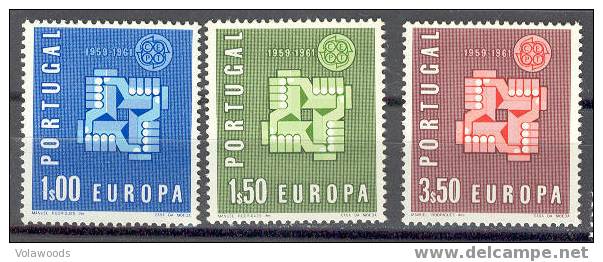 Portogallo - Serie Completa Nuova: Europa Cept - 1961