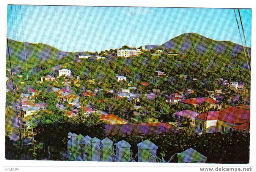 Scene Of Charlotte Amalie St Thomas Virgin Islands Usa - Islas Vírgenes Americanas