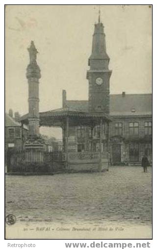 BAVAI Colonne Brunehaut Et Hotel De Ville - Bavay