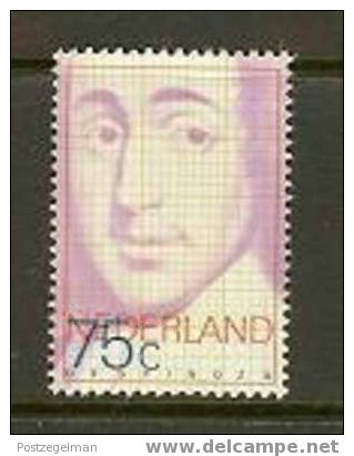 NEDERLAND 1977 MNH Stamp(s) De Spinoza 1130 #1972 - Neufs