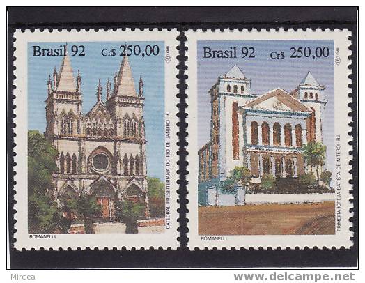 C402 - Bresil 1992 - Michel No.2450/1 Neufs** - Unused Stamps