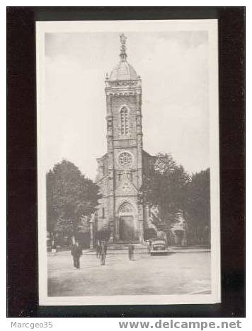 35 St Lunaire La Nouvelle église édit.cap N°40 Animée Automobile Belle Carte - Saint-Lunaire