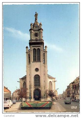 St. Niklaas-Waas: O.L. Vrouwkerk, Staat: Lijmresten Op Achterzijde - Sint-Niklaas