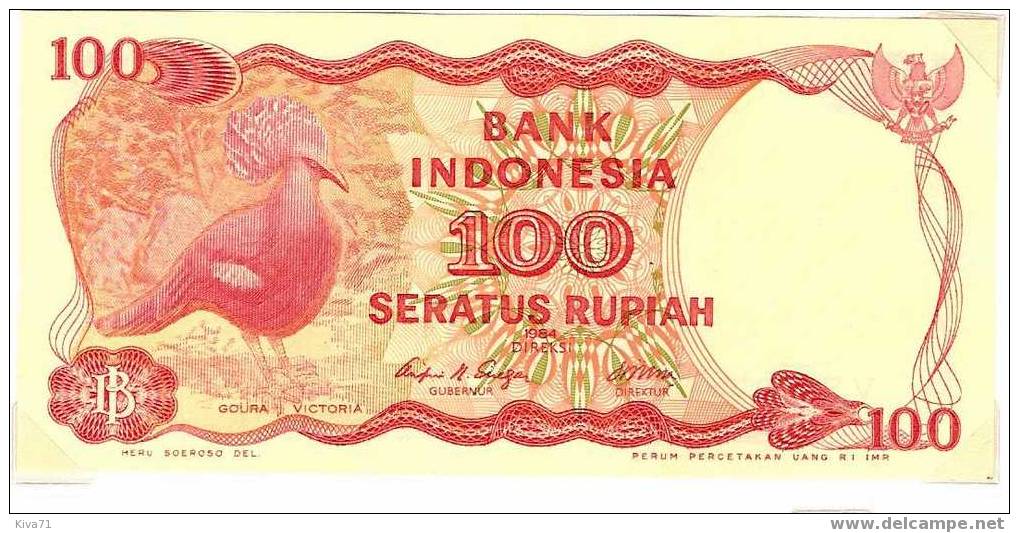100 Rupiah "INDONESIE"  1984  UNC   Ble 40 42 - Indonésie