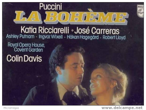 Puccini : La Bohème, Colin Davis - Opéra & Opérette