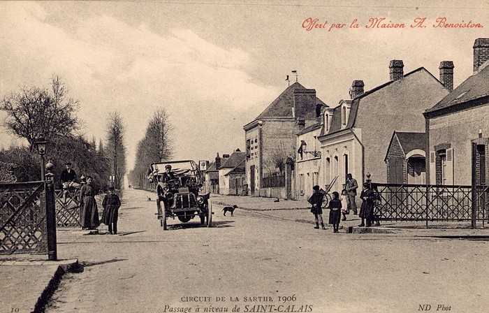 72 004  SAINT CALAIS  CIRCUIT  DE LA SARTHE 1906  Edit ND - Saint Calais