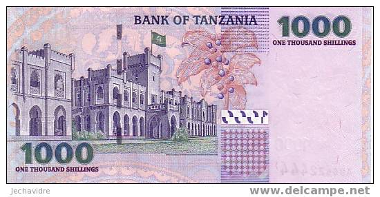 TANZANIE   1 000 Shillings   Non Daté (2003)   Pick 36     ***** BILLET  NEUF ***** - Tanzania