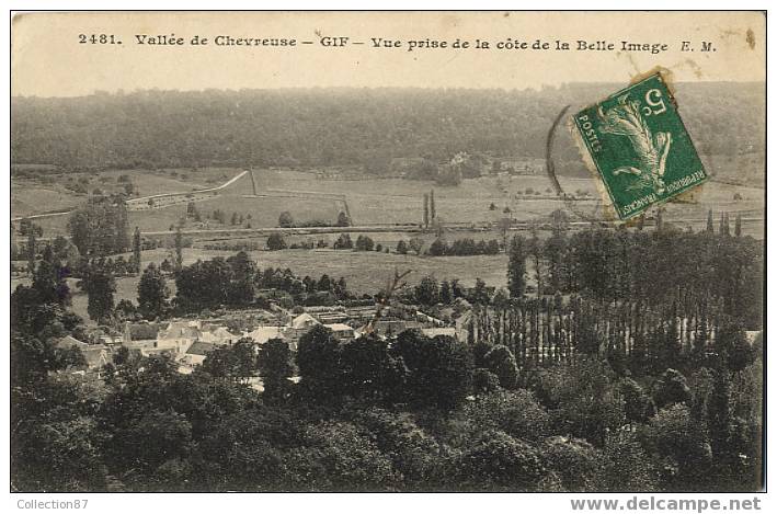 91 - VALLEE De CHEVREUSE - GIF - VUE Prise De La COTE De La BELLE IMAGE - Edit. E. M. N° 2481 - - Gif Sur Yvette