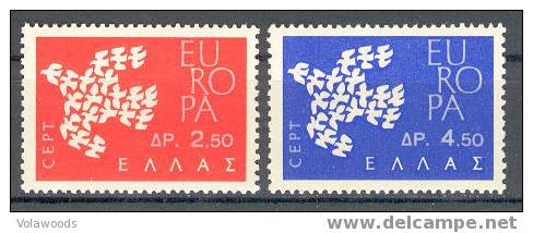 Grecia - Serie Completa Nuova: Europa CEPT - 1961