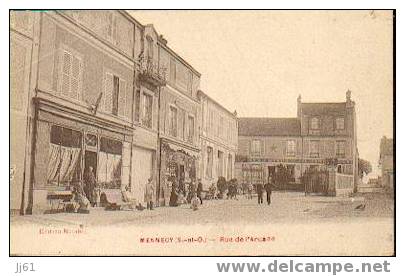 Mennecy Rue De L'arcade Pli En Haut à Gauche (voir Scan) Animée - Mennecy