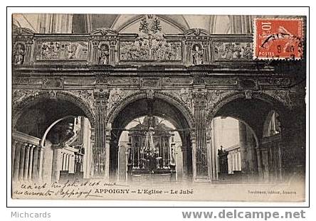 CPA 89 APPOIGNY - L Eglise - Le Jube - Appoigny