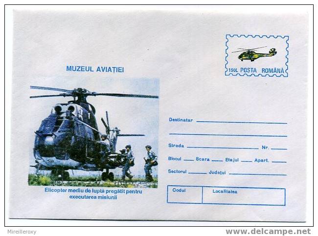 ENTIER POSTAL / STATIONERY / ROUMANIE / HELICOPTERE - Helikopters