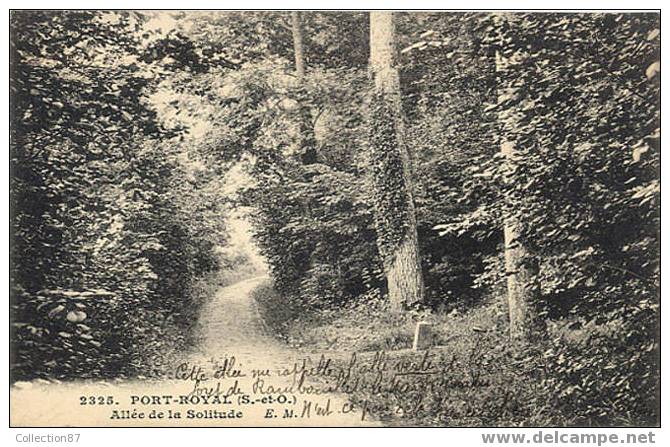 78 - PORT ROYAL - ALLEE De La SOLITUDE - Edit. E. M. N° 2325 - - Magny-les-Hameaux