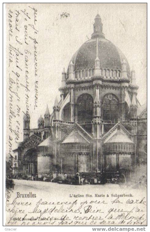 Bruxelles - L' église Ste Marie à SCHAERBECK - Nels Bruxelles Série 1 N° 14 - Schaarbeek - Schaerbeek