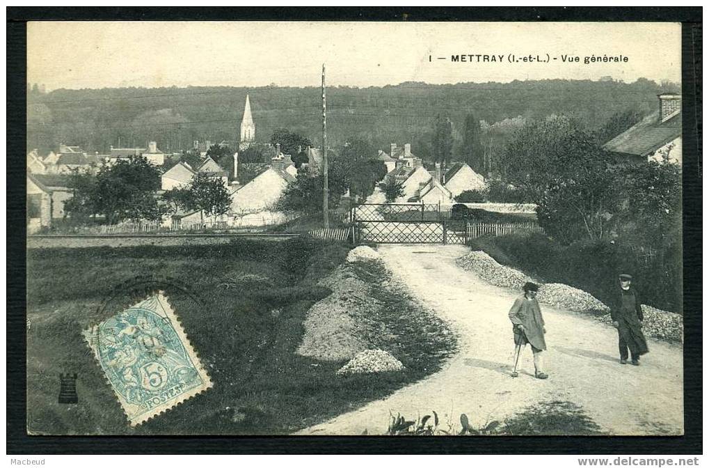 37 - METTRAY - Vue Générale  - ANIMÉE - Mettray