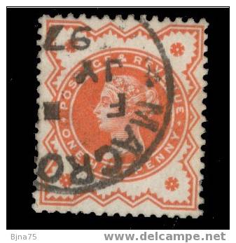 ROYAUME-UNI 1887-1900 N° YT 91 - Oblitéré JY  (Jersey) - Used Stamps