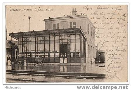 CPA 89 LAROCHE SUR YONNE - Le Buffet De La Gare - Laroche Saint Cydroine