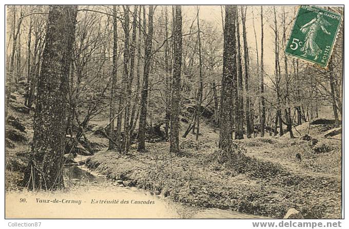 78 - VAUX De CERNAY - EXTREMITE Des CASCADES - Edition  BOURDIER-FAUCHEUX N° 90 - - Vaux De Cernay