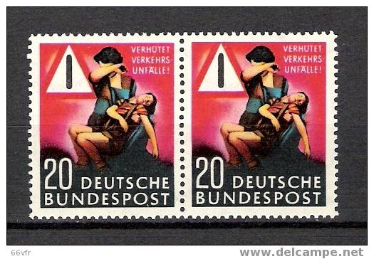 RFA / 1953. Contre Les Accidents De La Circulation. - Unused Stamps