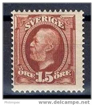 SWEDEN, 15 OERE 1895 NEVER HINGED **! - Unused Stamps