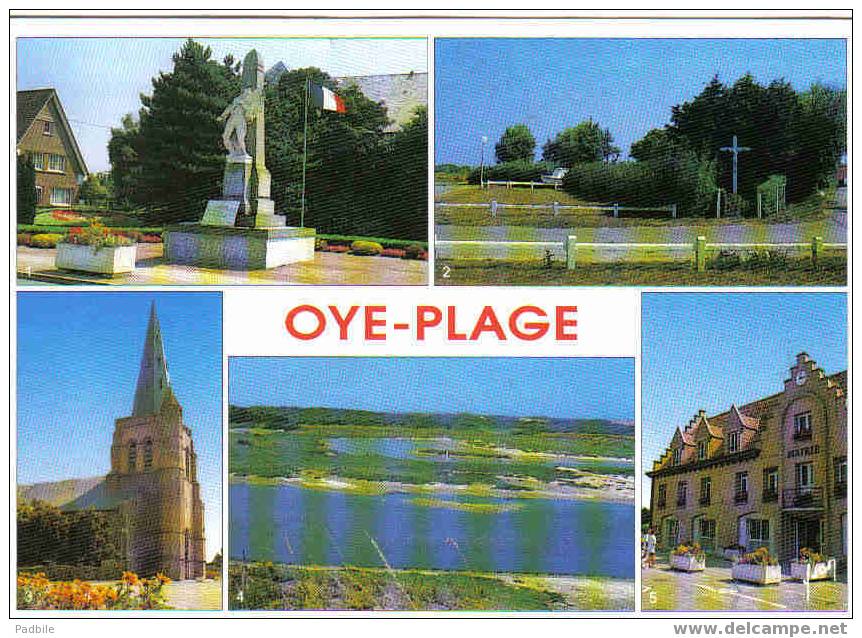 Carte Postale  62.  Oye-Plage 5 Vues - Oye Plage