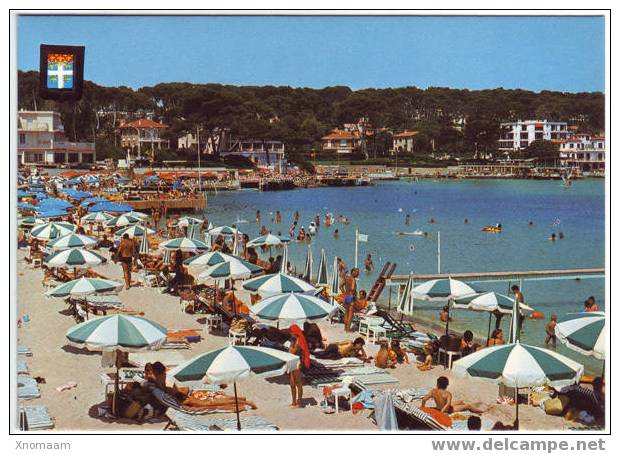 06 - Carte Non Circulée  - Cap D'antibes - La Plage - Cap D'Antibes - La Garoupe