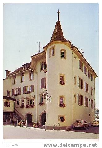 SAINT BLAISE - Hôtel  Du " CHEVAL BLANC " - Famille J. FETSCHERIN Propriétaire - Saint-Blaise