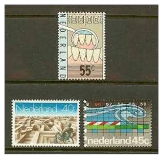 NEDERLAND 1977 MNH Stamp(s) Mixed Issue 1143-1145 #1978 - Unused Stamps