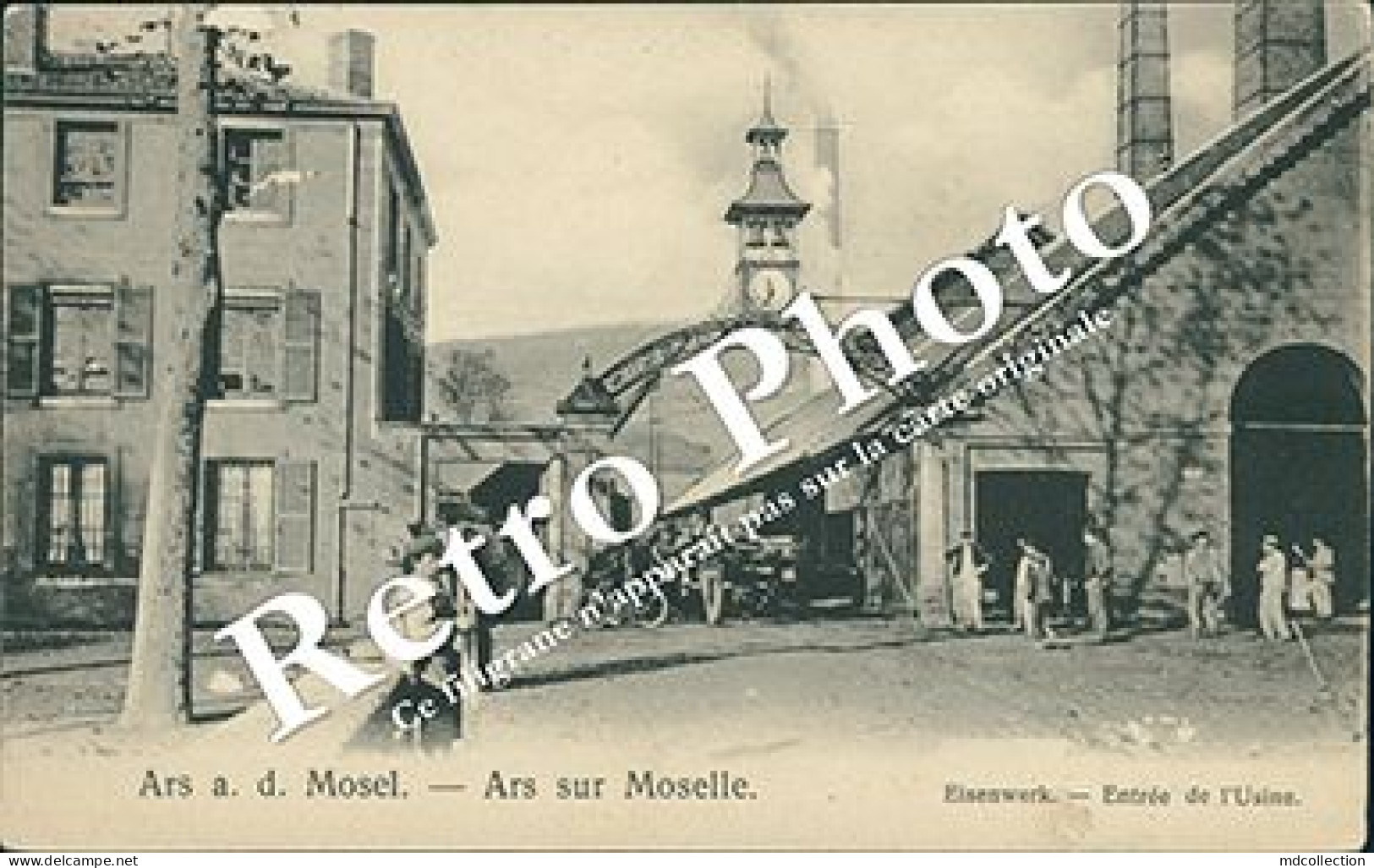 ARS SUR MOSELLE Entrée De L'usine Nels Série 105 N°49 - Ars Sur Moselle