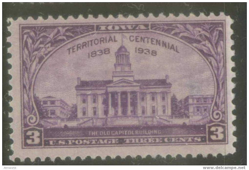 USA ---- LOWA TERRITORY 1938---- - Unused Stamps
