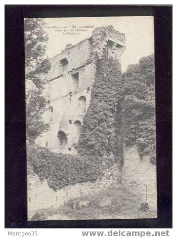 12949 Clisson Intérieur Du Château Le Donjon édit.MTIL N°72 Belle Carte - Clisson