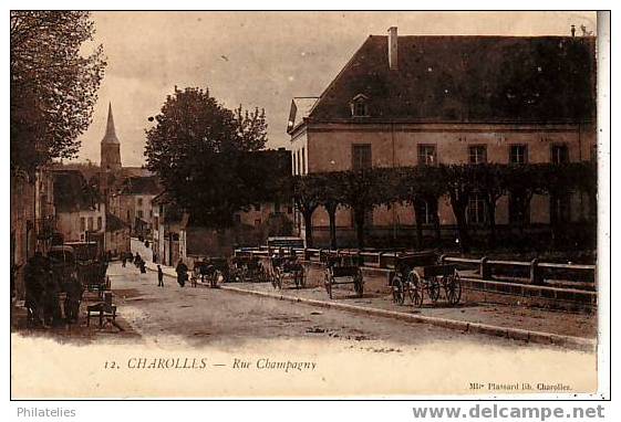 CHAROLLES   RUE CHAMPAGNY - Charolles