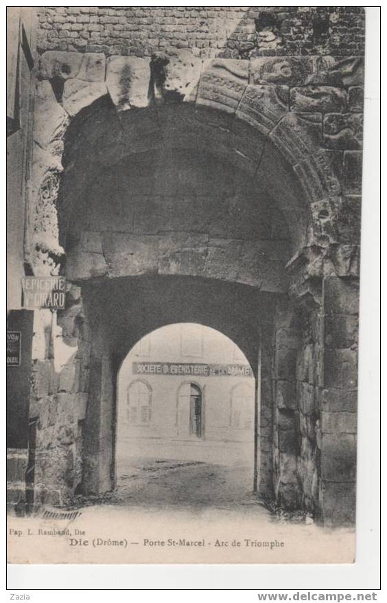 26.036/ DIE - Porte St Marcel - Arc De Triomphe - Die