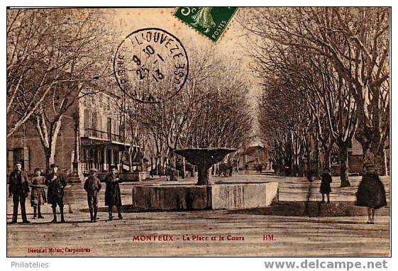 MONTEUX LA PLACE  1913 - Monteux