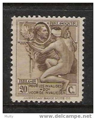 Belgie OCB 189 (*) - Unused Stamps