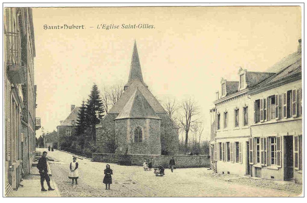 SAINT HUBERT  - L'EGLISE SAINT GILLES - Saint-Hubert