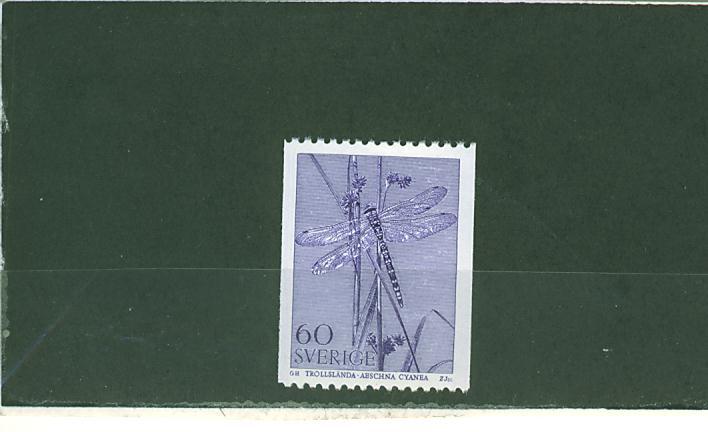 4S0158 Libellule 1057 Suède 1979 Neuf ** - Unused Stamps